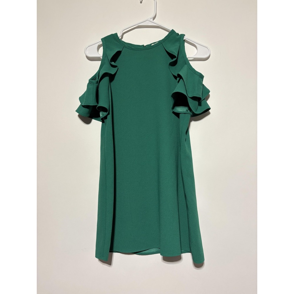Kate Spade Womens 10 Cold Shoulder Ruffle Flutter Sleeve 93F31102-32 Shirt